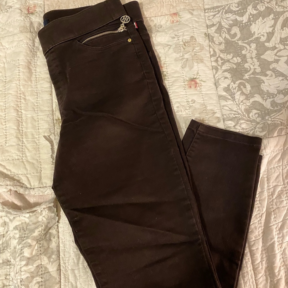 Tommy Hilfiger Deep Purple Skinny Dress pants
